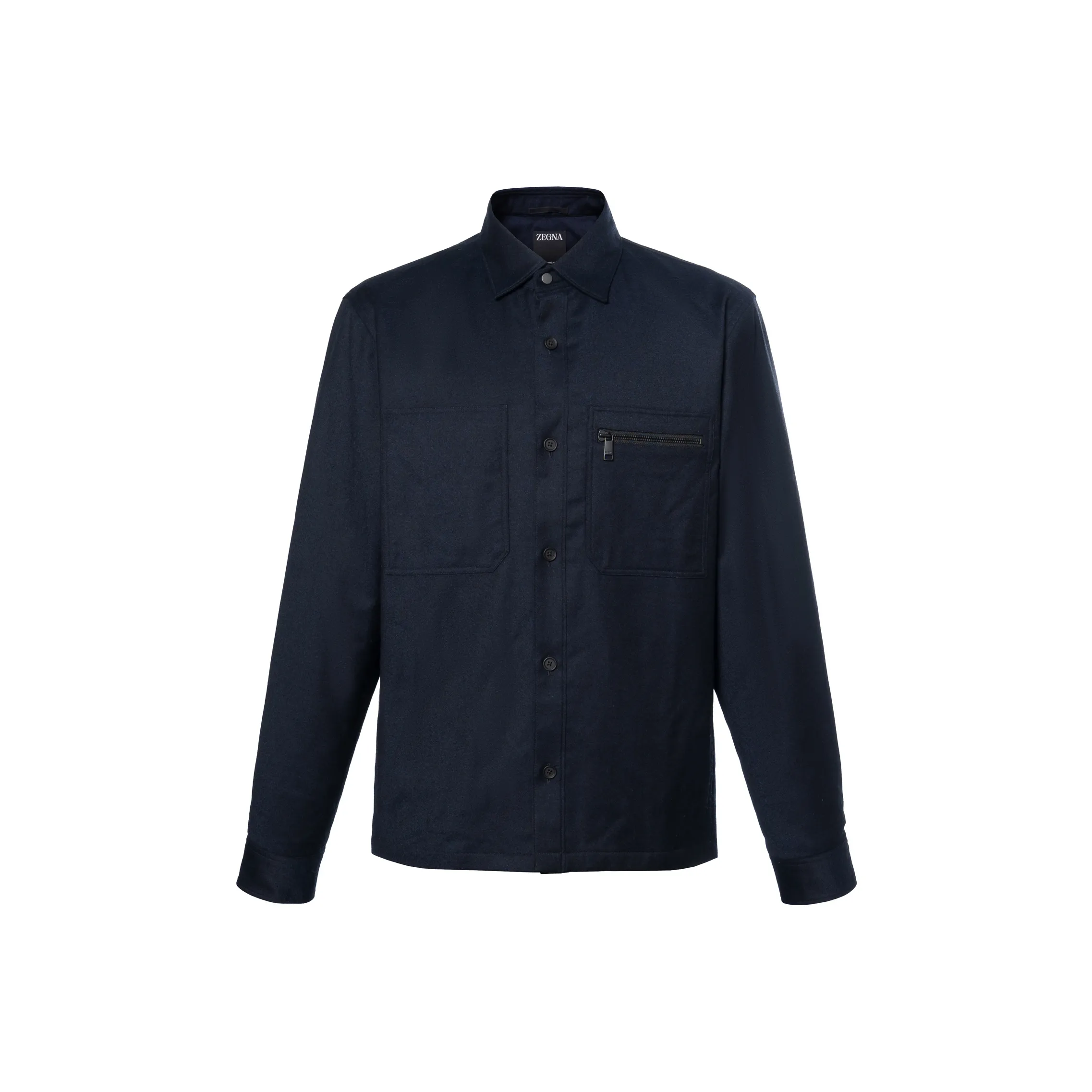 Ermenegildo Zegna Chest pockets Wool Shirt