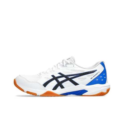 Asics Гель Ракета 11 Кроссовки для тренировок Низкие Синий/желтый Мужские