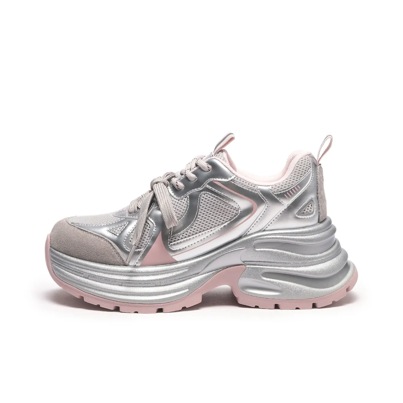 Hotwind Millennium Galaxy Series Height Increasing Breathable Low Top Chunky Sneakers Women's