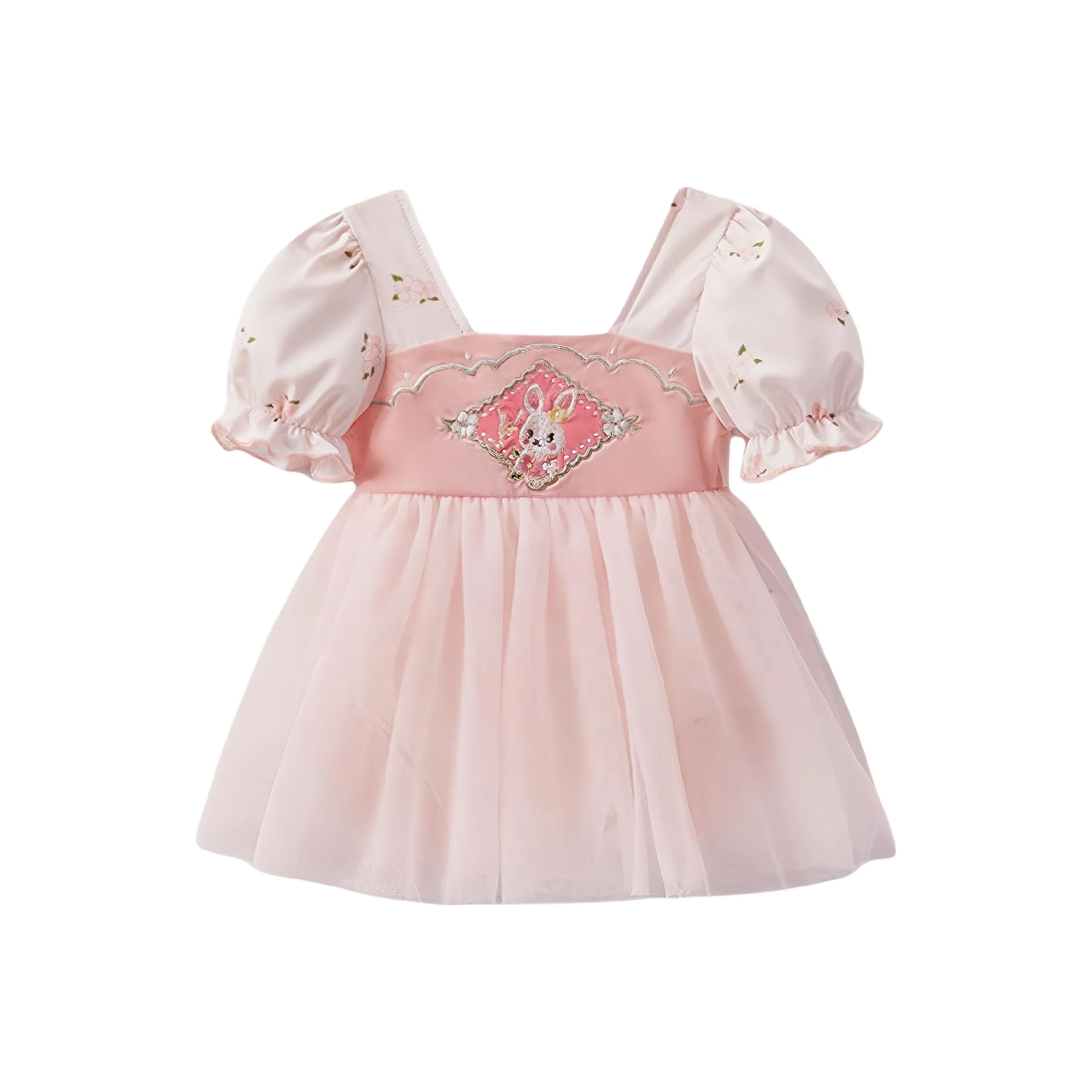 JELLYBABY Детский купальник розовый для детей 3-7 лет