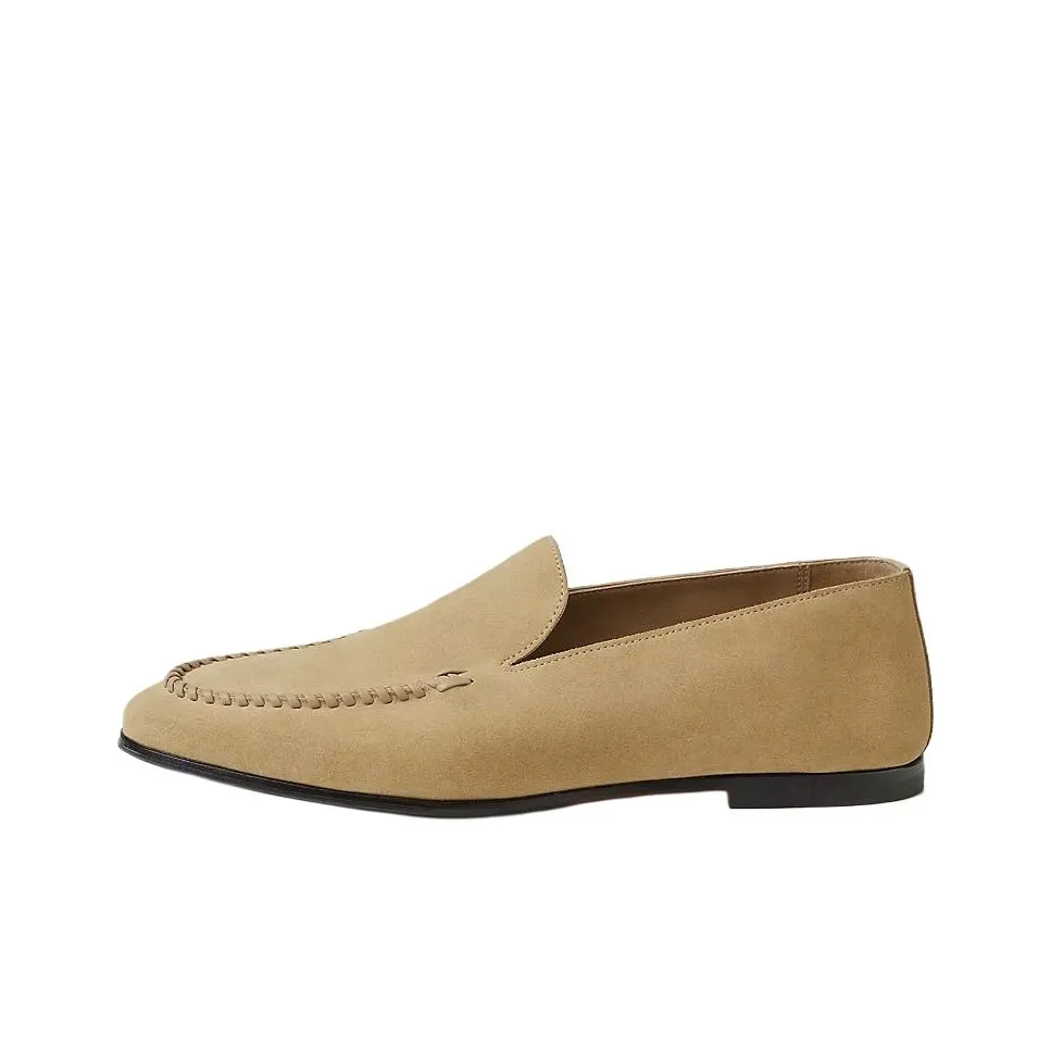 HERMES Loafers Men's Beige