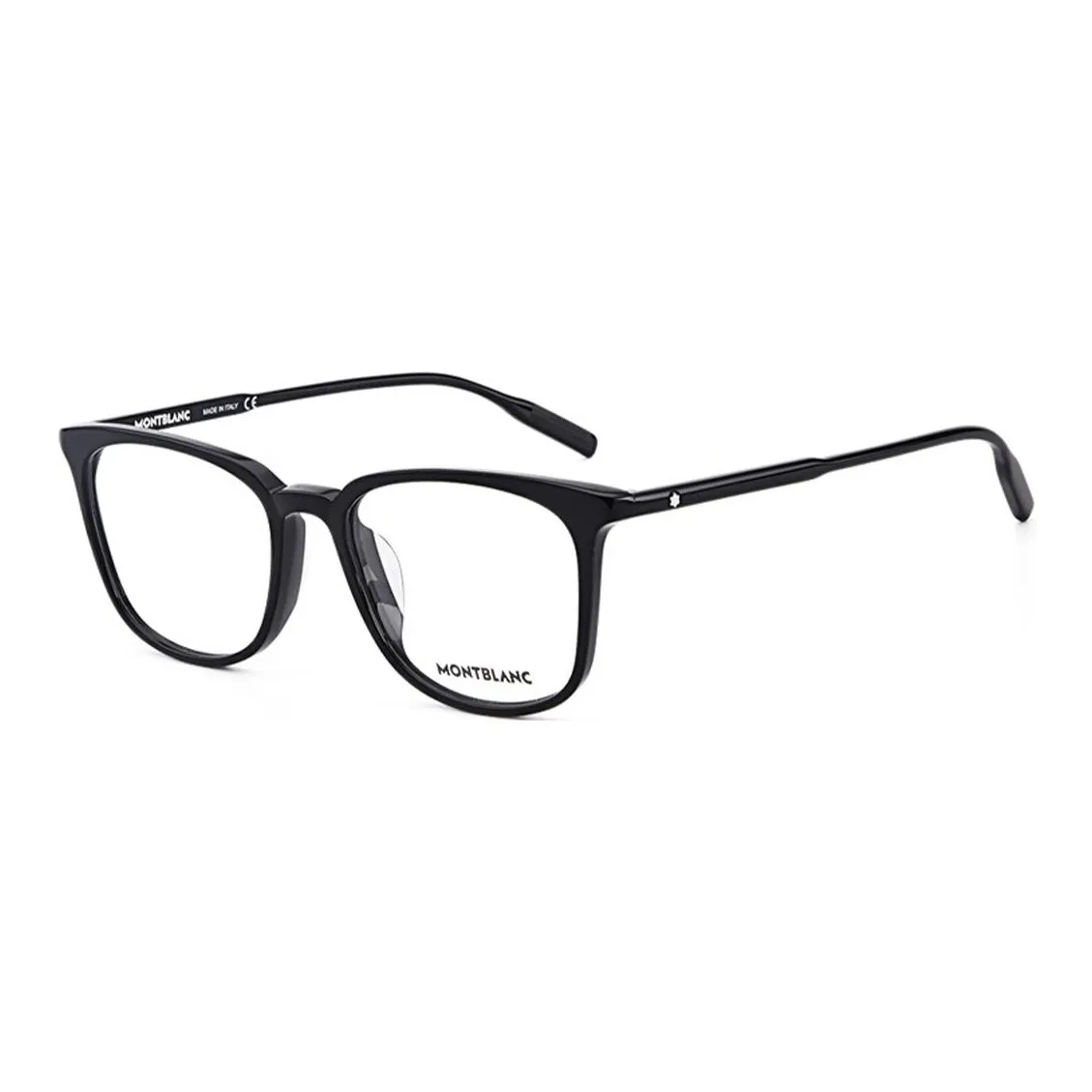 MONTBLANC Acetate Square Optical Glasses Men's