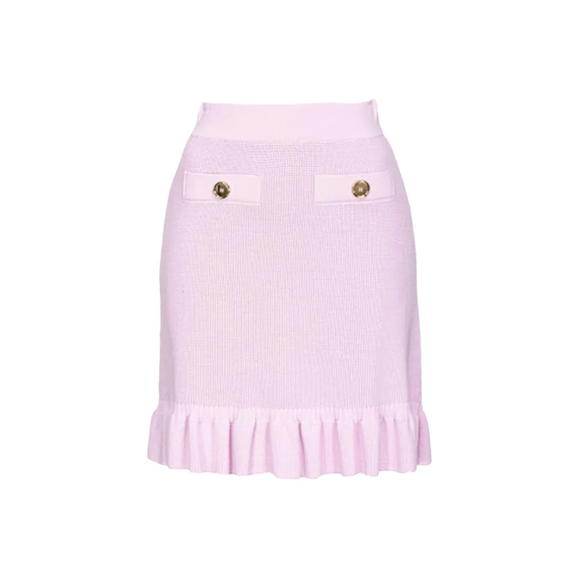 PINKO SS24 Повседневные короткие юбки женские розовые