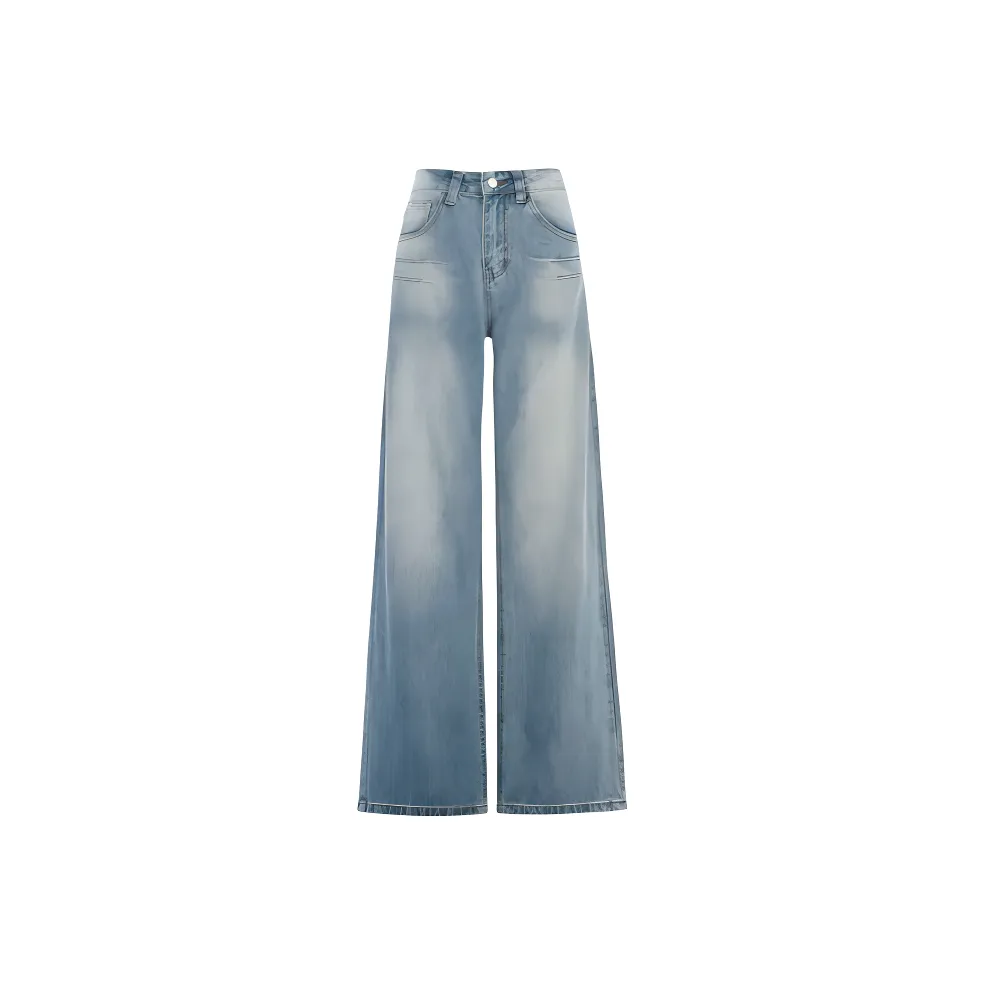 MIMOSA CHUR Синий Стандартное издание Женские Джинсы