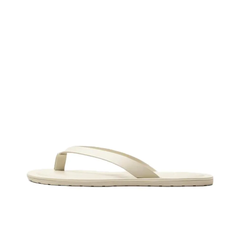 ZARA Abrasion Resistant Flip Flops Men's White