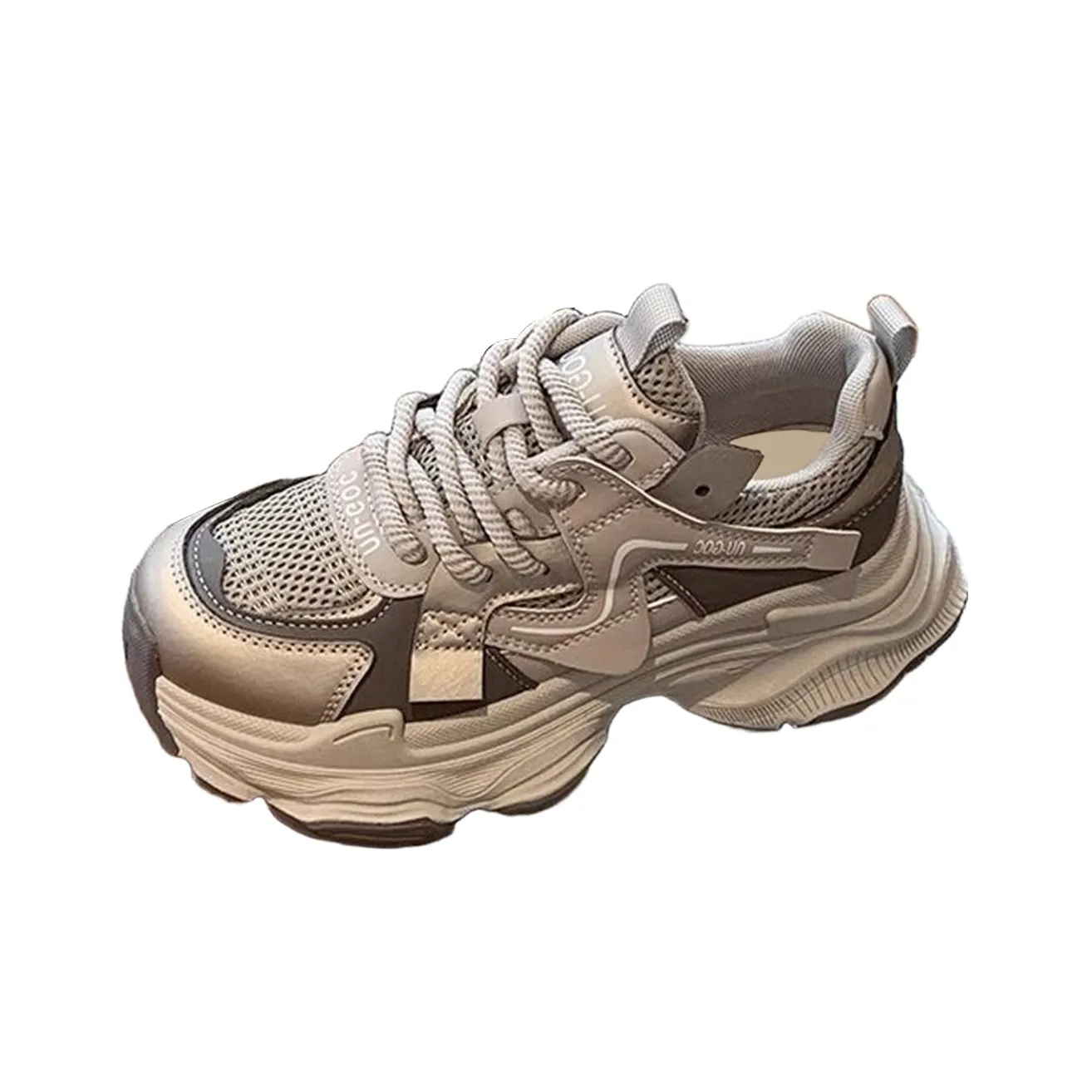 Beerus Износостойкий Дышащий Легкий Низкий Топ Кроссовки с Толстой Подошвой Женские