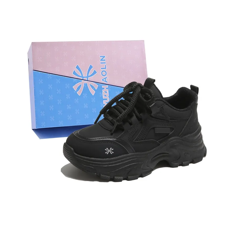 ЮЙЧЖАОЛИНЬ Низкий топ толстая подошва кроссовки женские