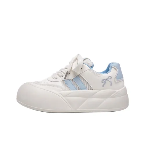 The New Age Family Кроссовки для скейтбординга Low Top Бежево-синий Женские