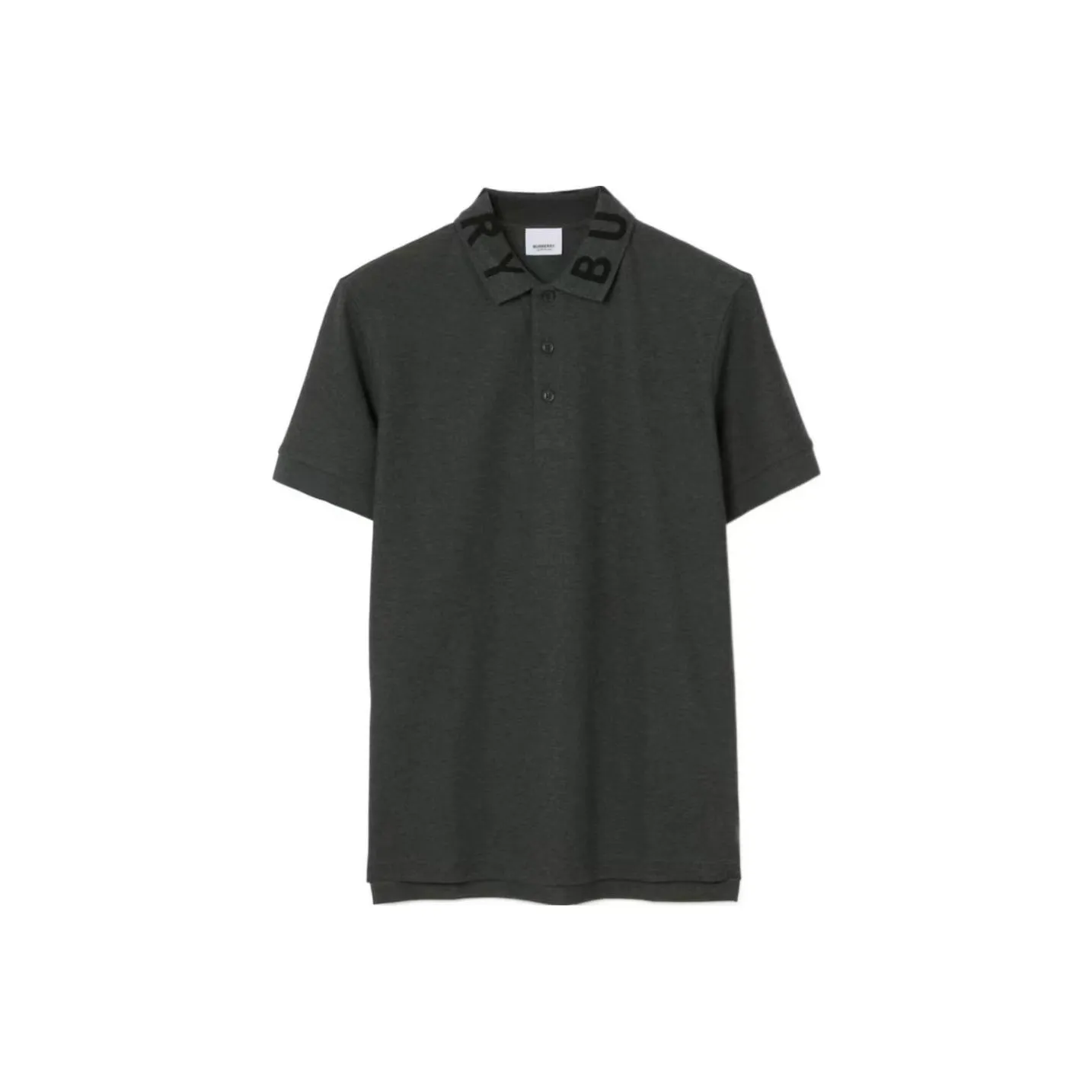 Burberry SS23 Polo Shirt Men's Dark Gray