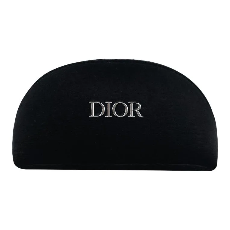 DIOR Черный Semi Circle Бархат Косметички