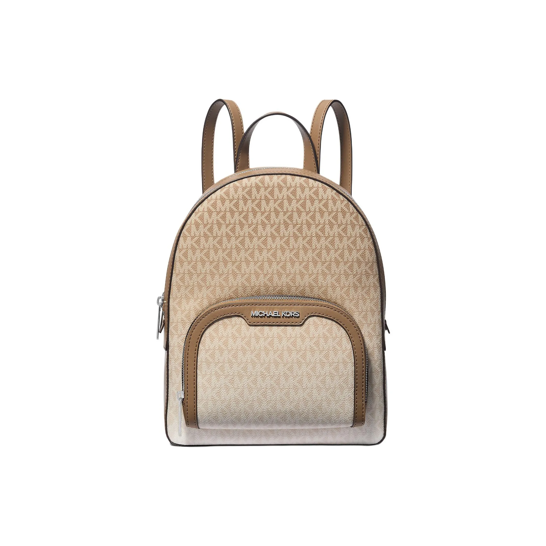 MICHAEL KORS Холст Рюкзак Средний Женский Светло-Коричневый