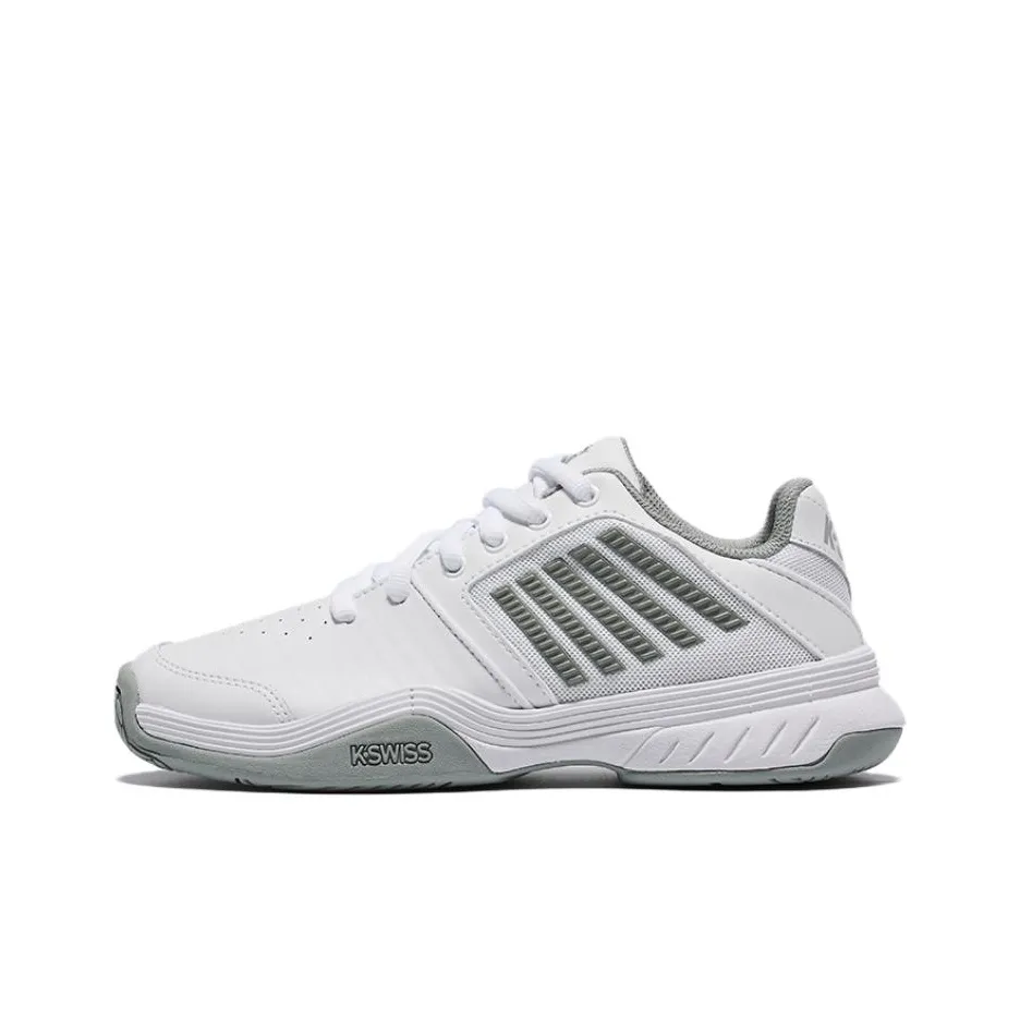 KSWISS Low Top Tennis Shoes Women's White Silver