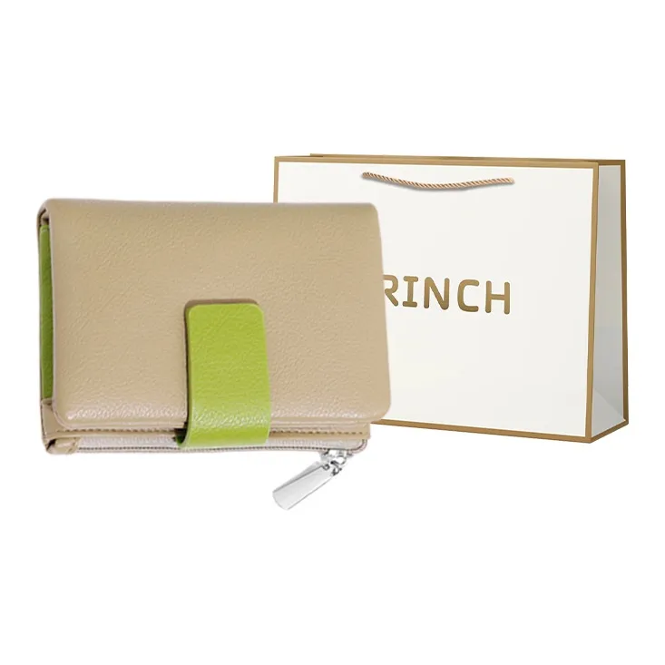 BRINCH ПУ (полиуретан) Кошелек Женские Хаки Фиолетовый черный