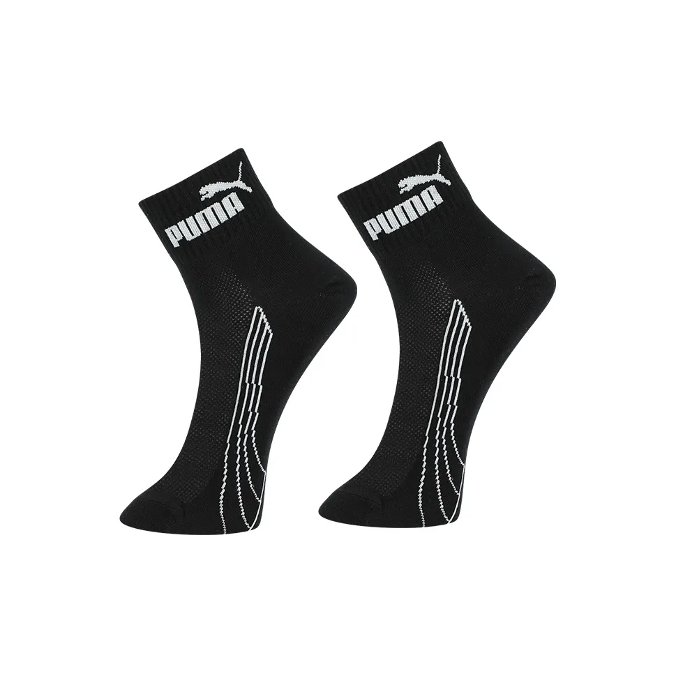 PUMA Носки Crew Мужские 2 упаковки черные