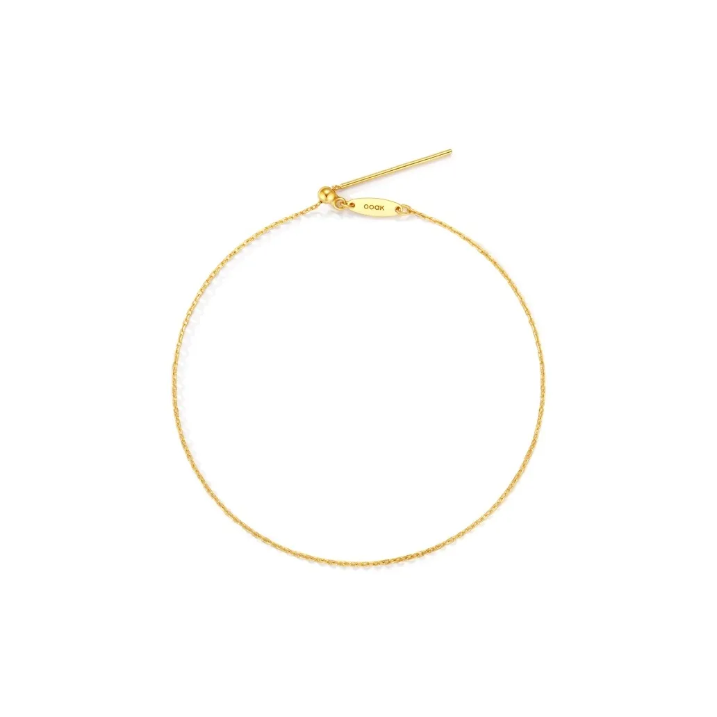 OOAK Golden Collection Браслеты из стерлингового серебра 925 пробы с покрытием из 18-каратного золота женские