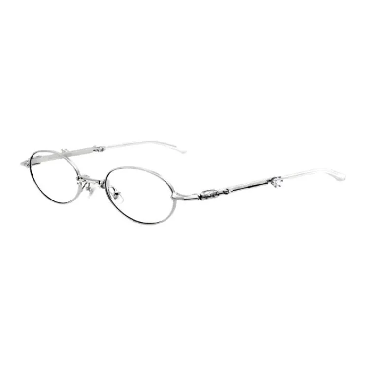 GENTLE MONSTER Металл Овал Оправы для очков Унисекс Серебряный
