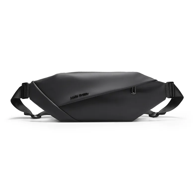 MARK RYDEN Oxford Sling Bag Standard Men's Elegant Black MARK RYDEN Оксфорд Сумка через плечо Стандартная Мужская Элегантная Черная
