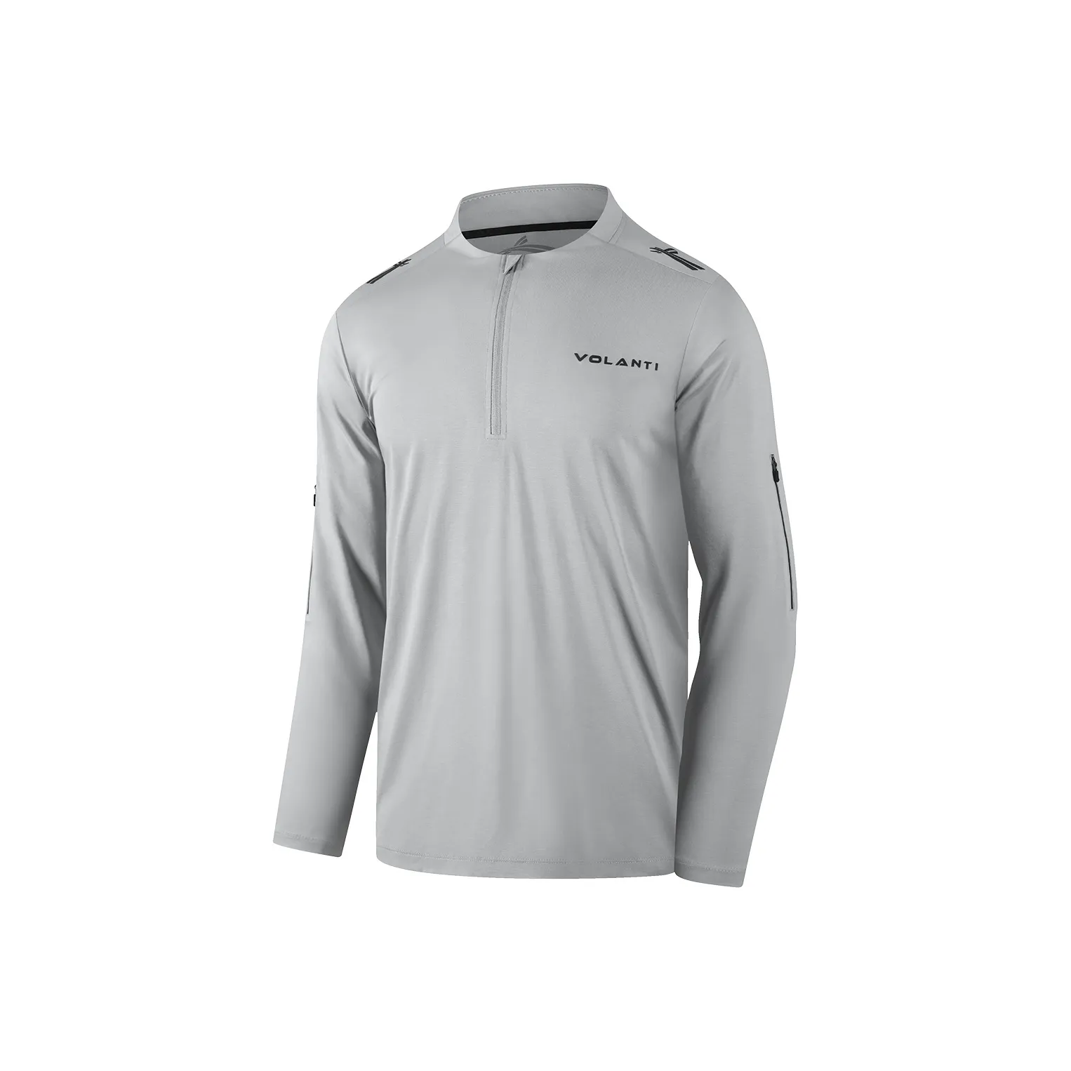 Volanti Azure Fere Навес Бег T Рубашка Унисекс Темно-серый