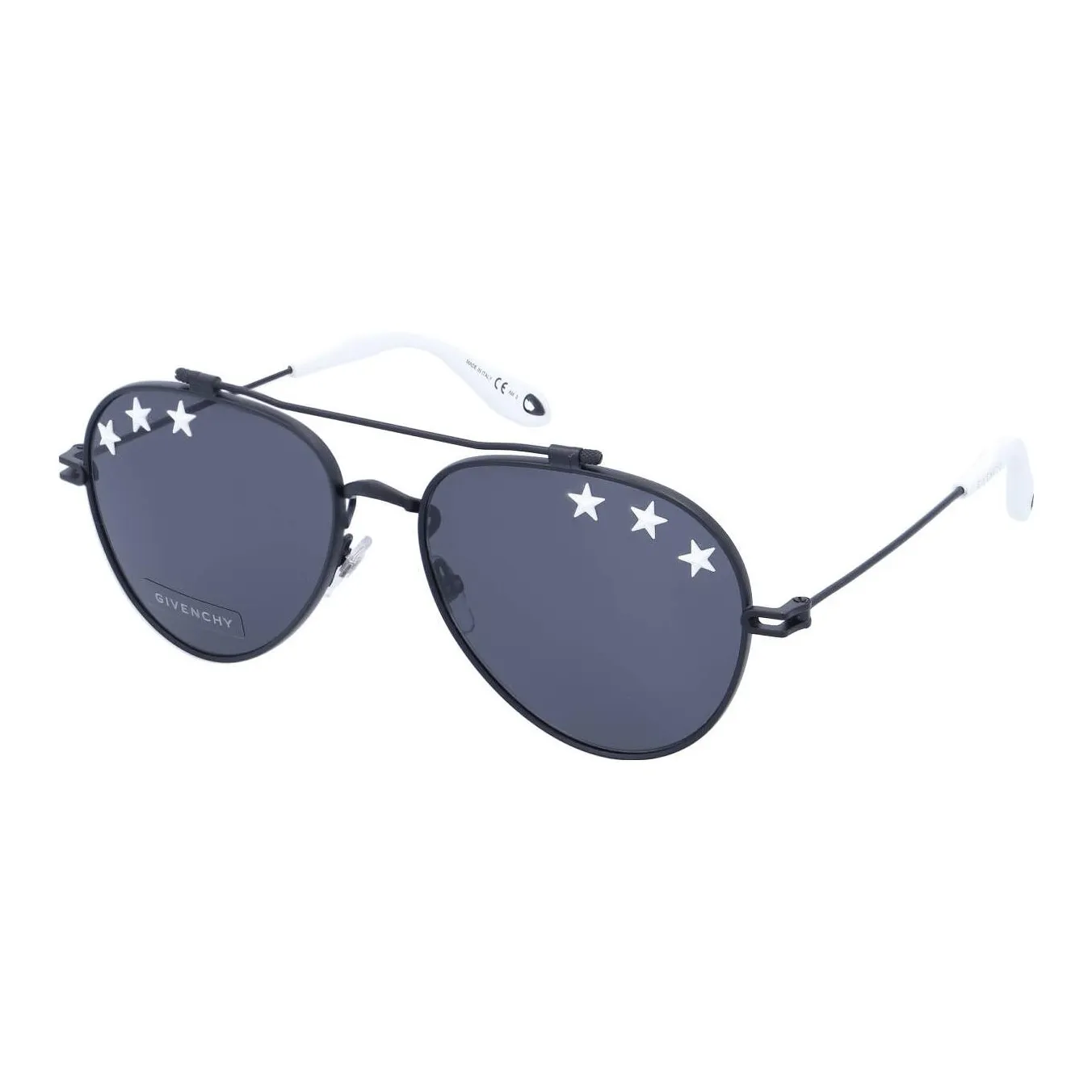 GIVENCHY Irregular Shape Sunglasses Women's Black