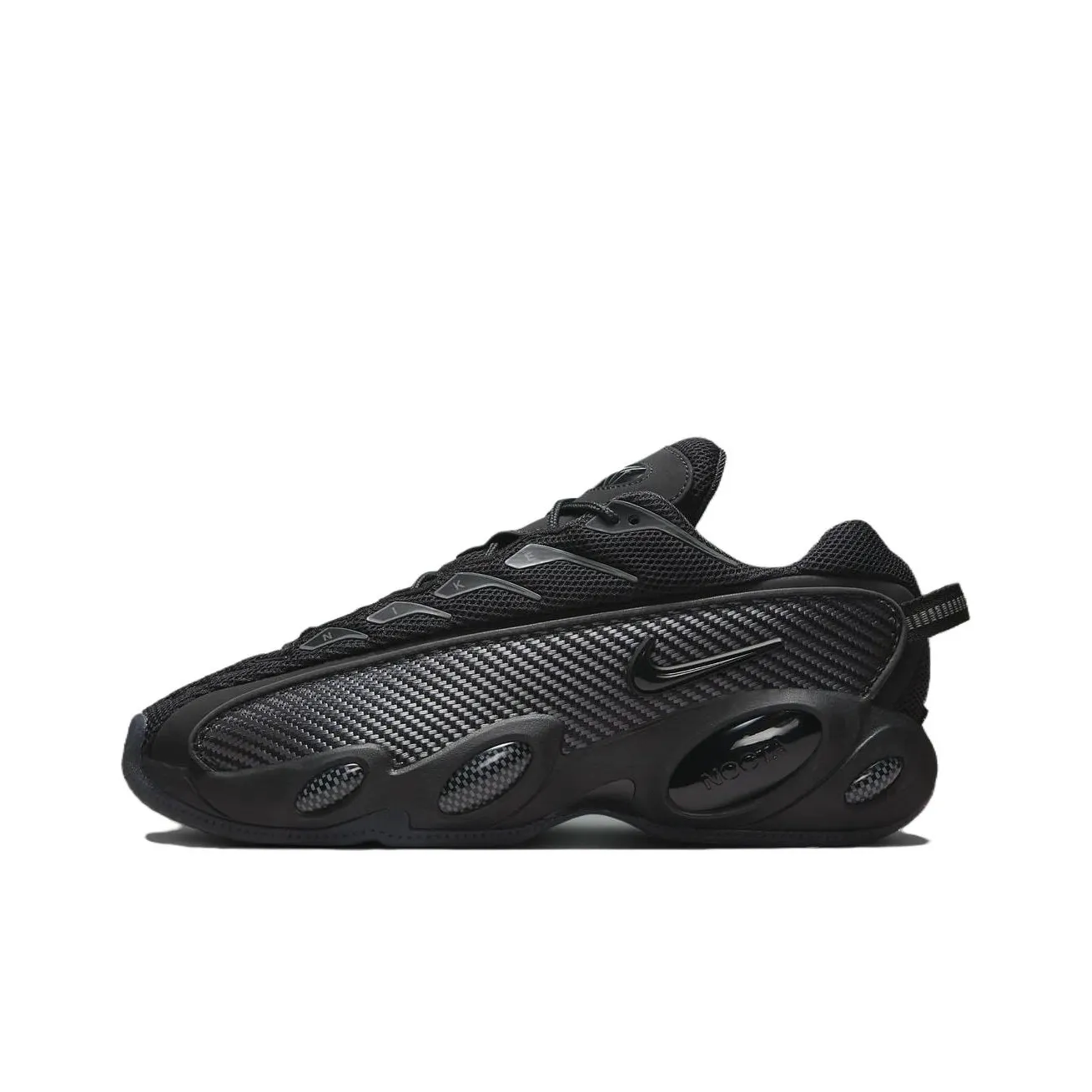 NOCTA x Nike Glide Slip Resistant Abrasion Resistant Low Top Casual Men's Black Gray NOCTA x Nike Glide Противоскользящий устойчивый к истиранию низкий топ повседневный мужской черный серый