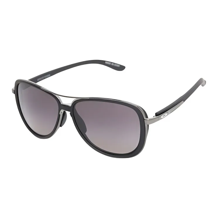 Oakley Alloy Aviator Sunglasses Women's Black