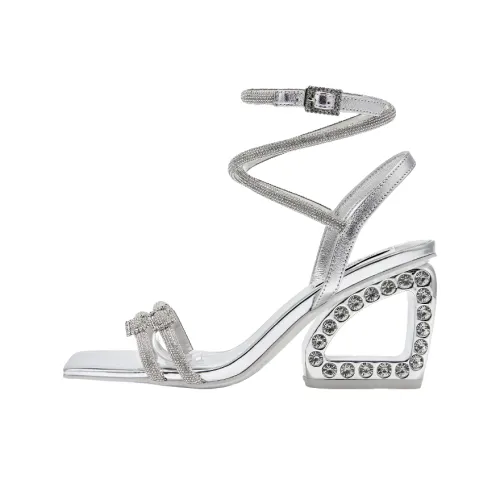 SHOESZOOO one Ремень Сандалии Серебряный Женские