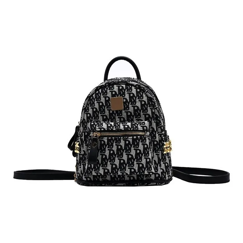 CAREELL ПУ (полиуретан) Рюкзак Женские Черный Синий