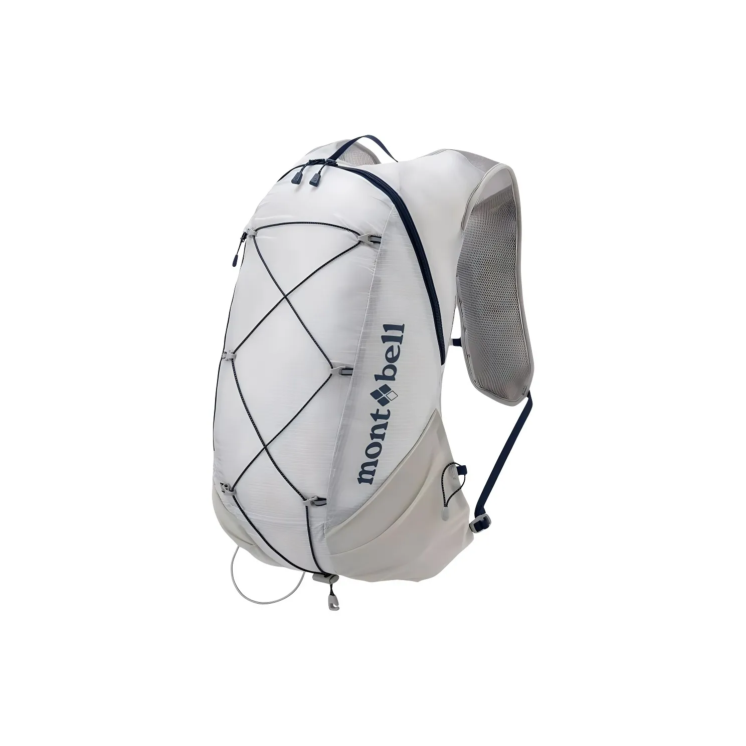 MONTBELL Mountain Cruiser 200 15L Альпинистский рюкзак для активного отдыха Сумка из нейлона Светло-серый Унисекс