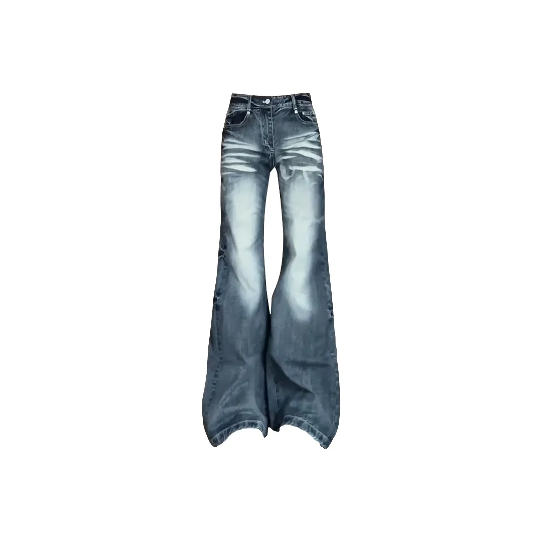 MIMOSA CHUR Синие Женские Джинсы