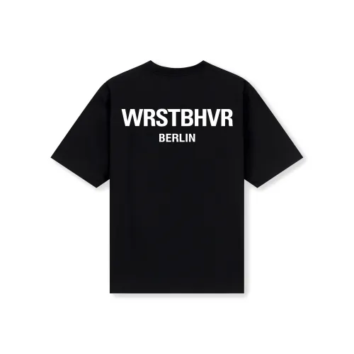 WRSTBHVR PIONEER Черная унисекс футболка