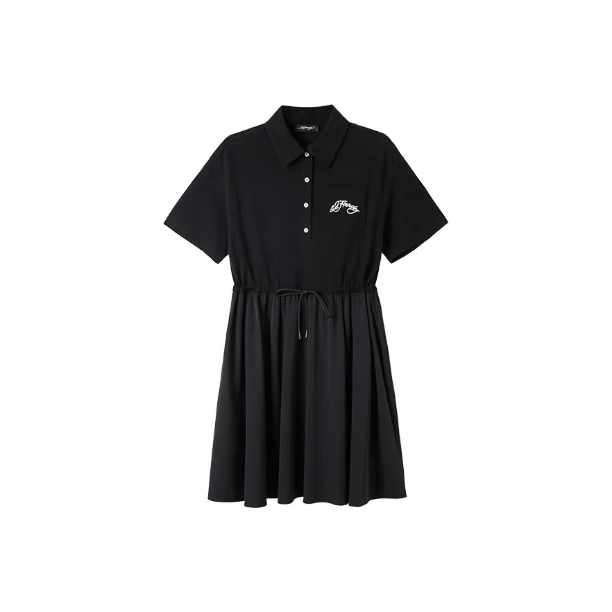 Ed Hardy SS25 Короткий рукав Платье Женское