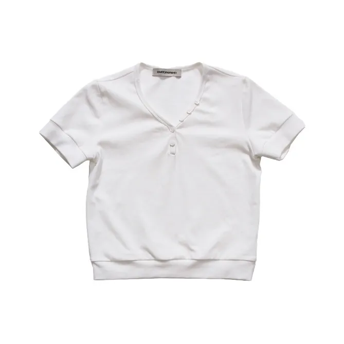 COUNTRY MOMENT Белая Женская Рубашка T