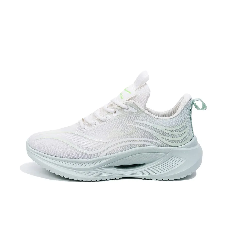 Warrior Беговые кроссовки Низкий Топ Сетка Белый Светло-Синий Женские