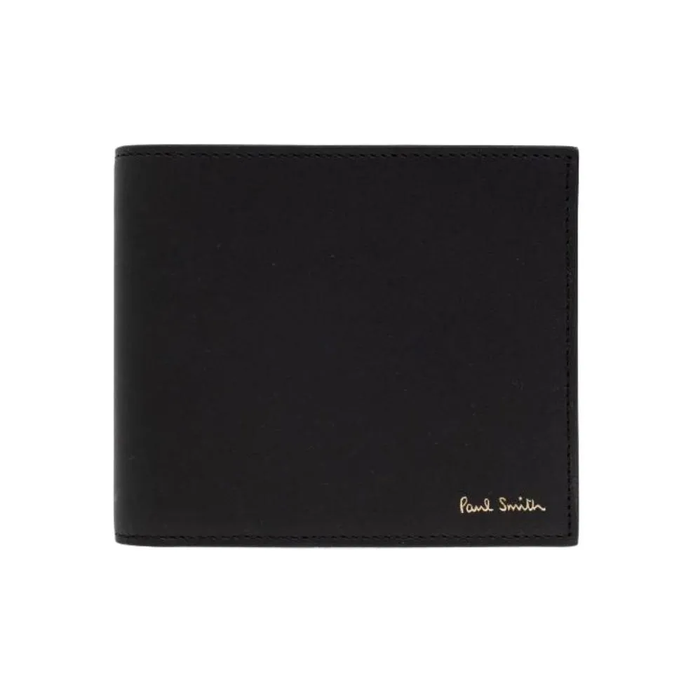 Paul Smith Logo Plaque Bifold Wallet