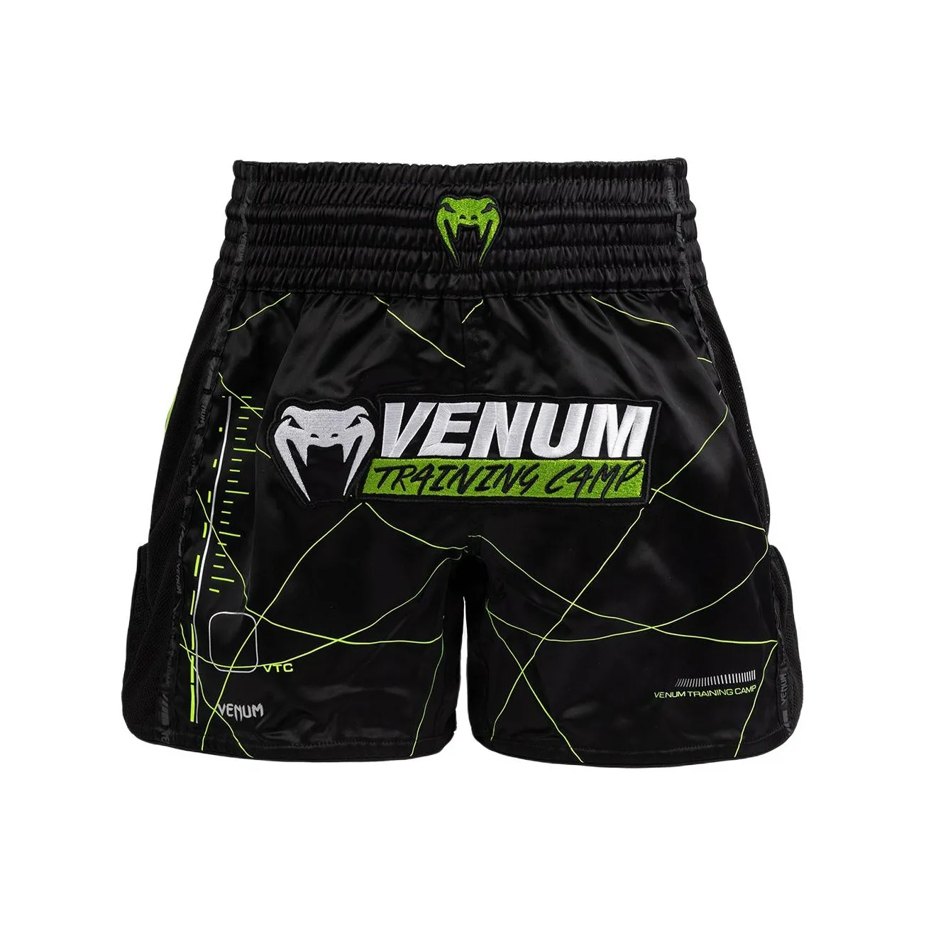 VENUM Черный/Неон Зеленый 103 Мужские Спортивные Шорты