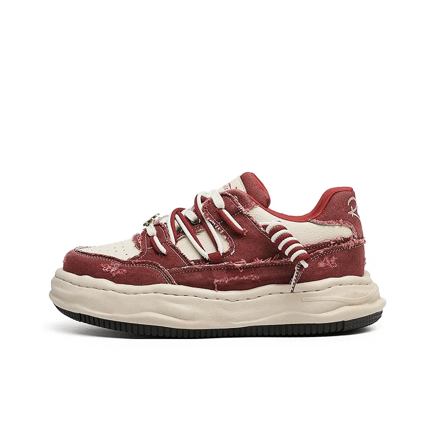 Angelmi Аbrasion Resistant Shock Absorbers Низкий Топ Casual Унисекс Красный