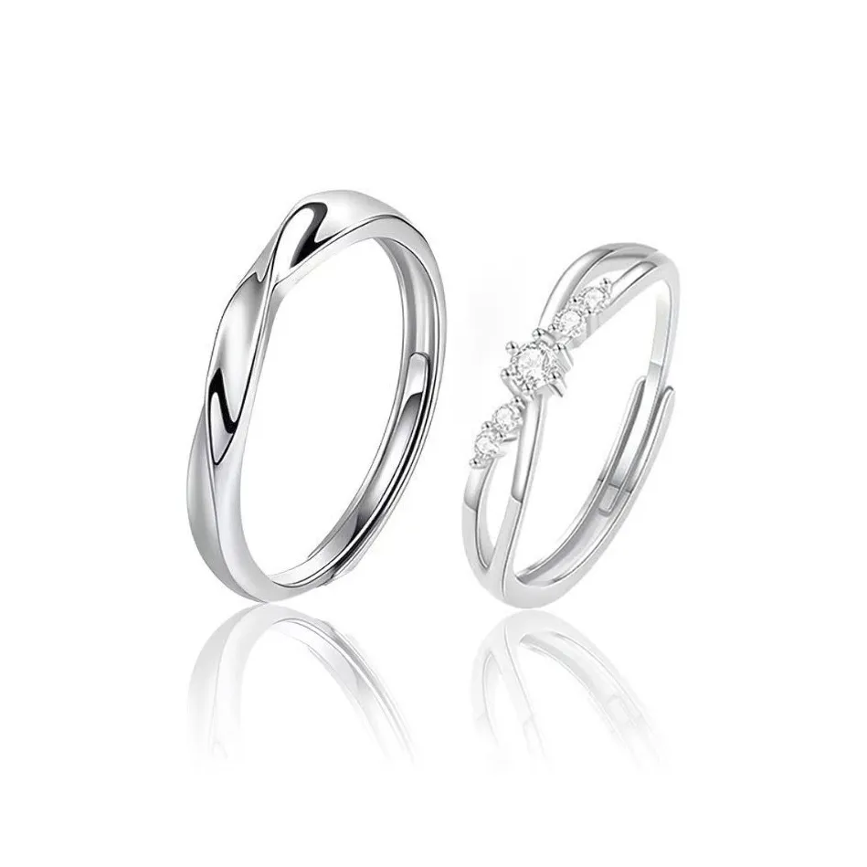 Ryukyu Alloy Couple Rings Unisex