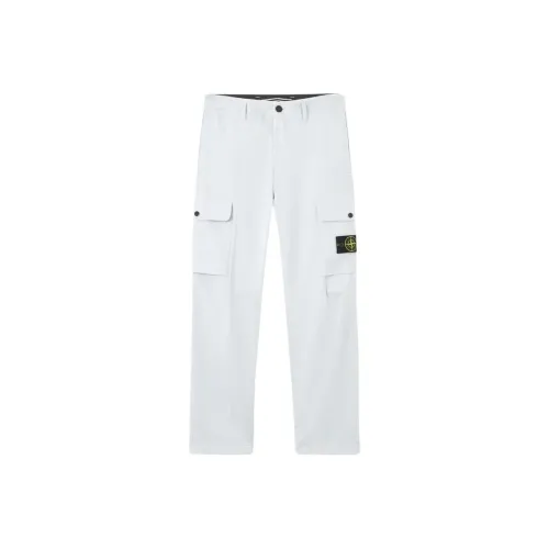 STONE ISLAND Небесно-голубые Мужские Брюки карго