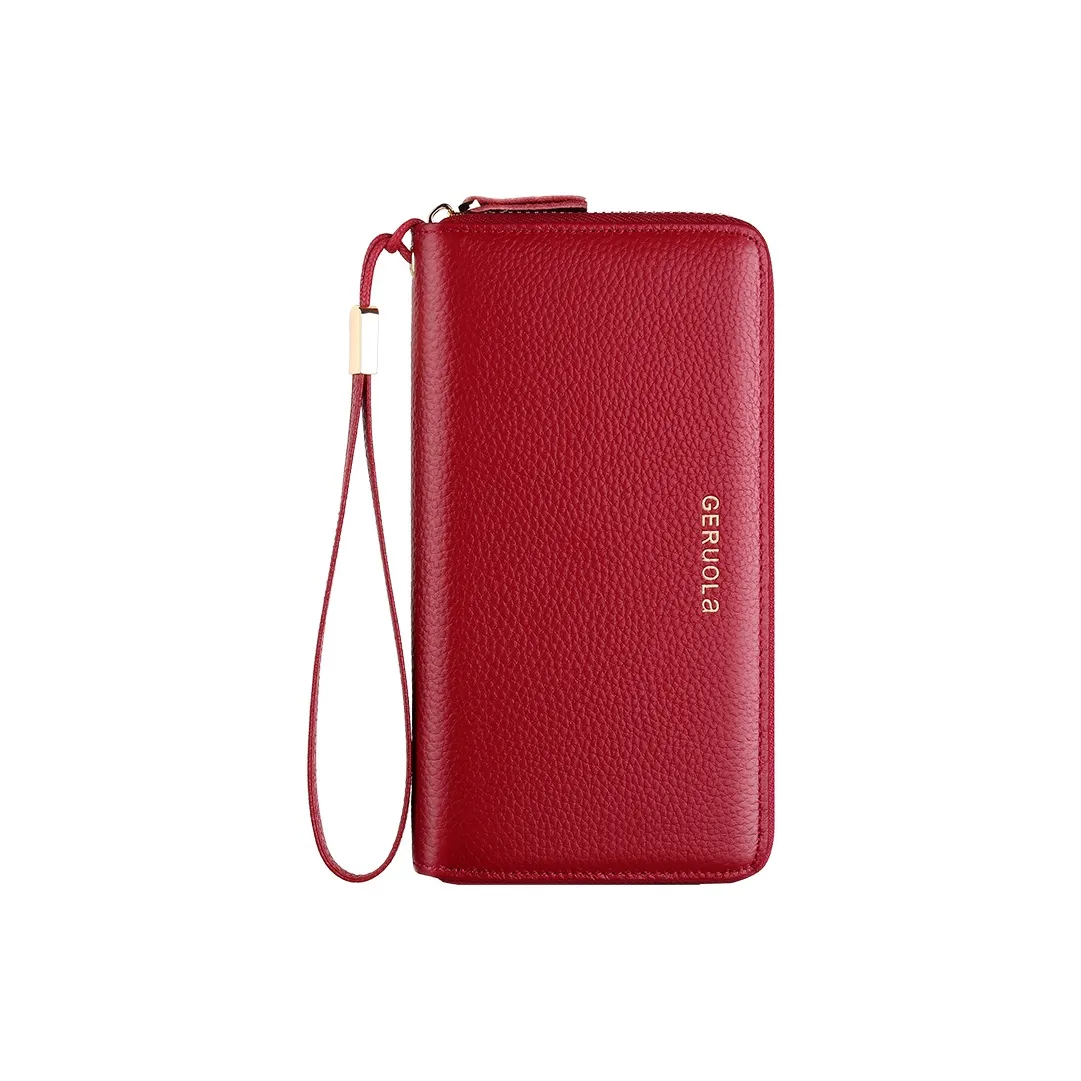 Gorora Кошелек из лощеной коровьей кожи стандартный женский многоцветный