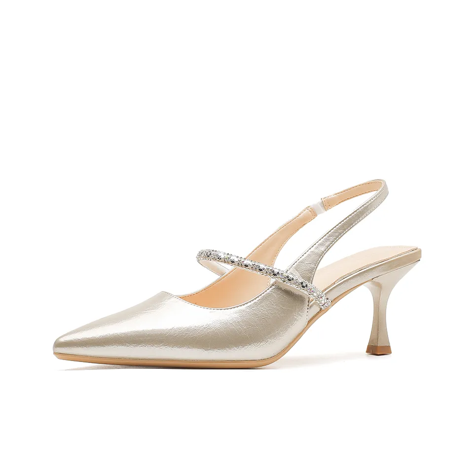 GOSO Узкий каблук Высокие каблуки Женские Золото