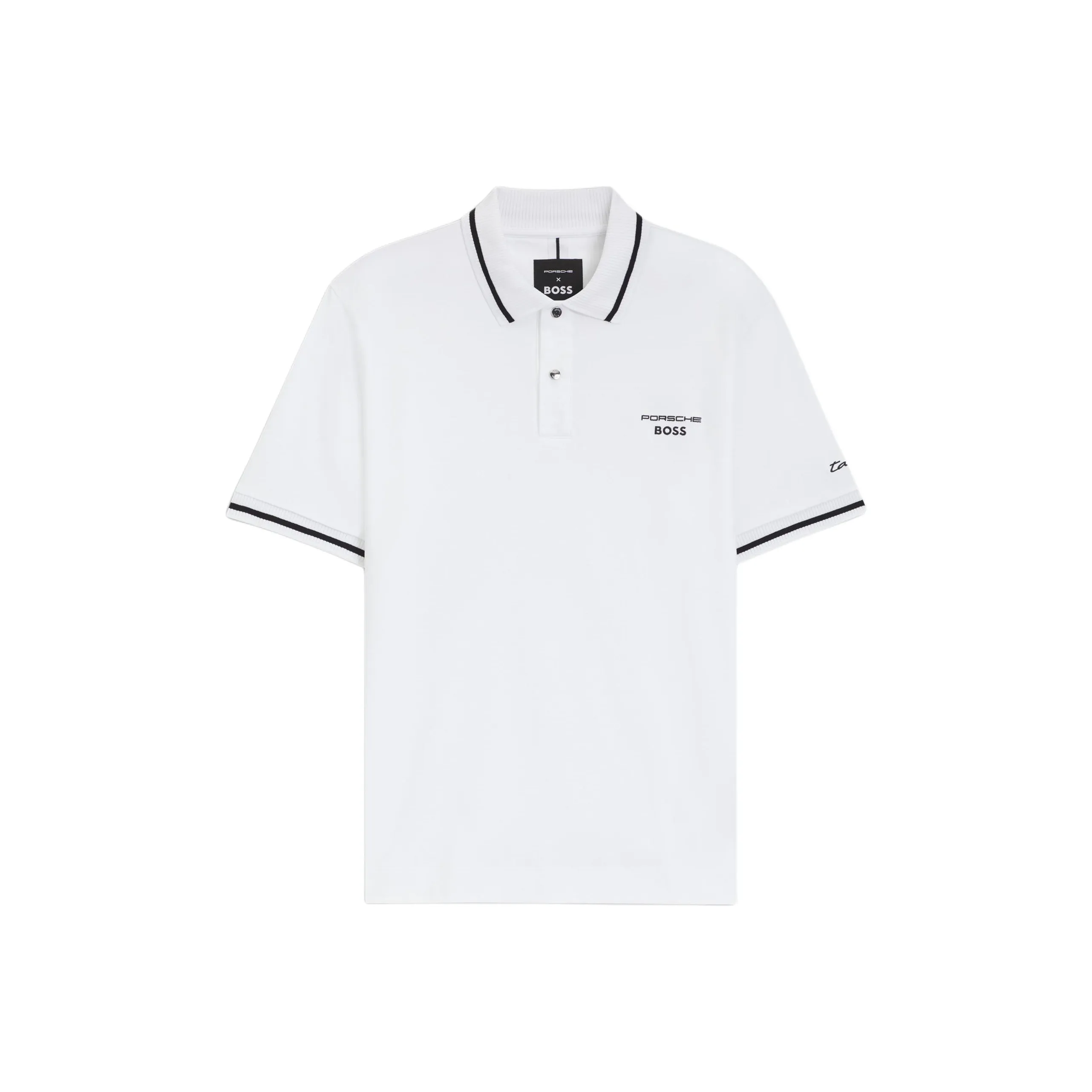 HUGO BOSS X PORSCHE Поло Мужское Белое