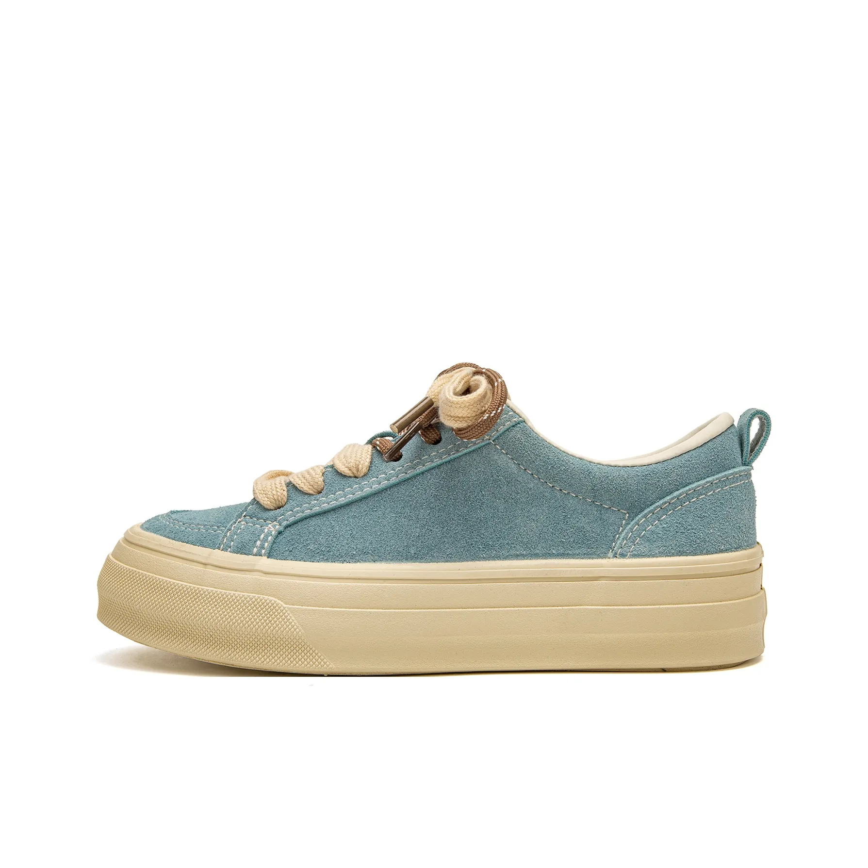 STAE Skateboard Shoes Women's Low Top Light Blue