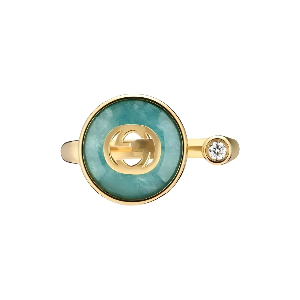 GUCCI Interlocking 18k Ring