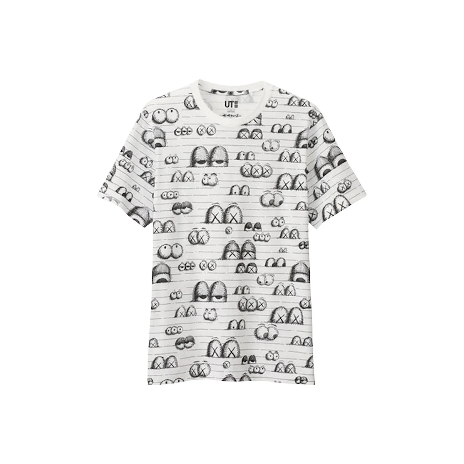 KAWS x UNIQLO T-Shirt Мужской Белый