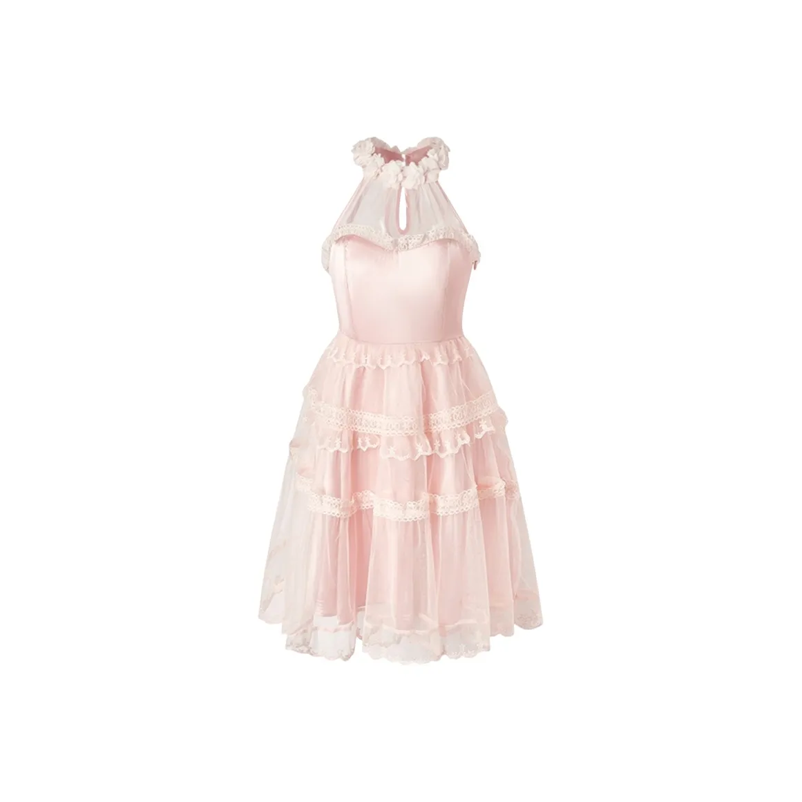 JOSR Розовые Женские Платья без рукавов