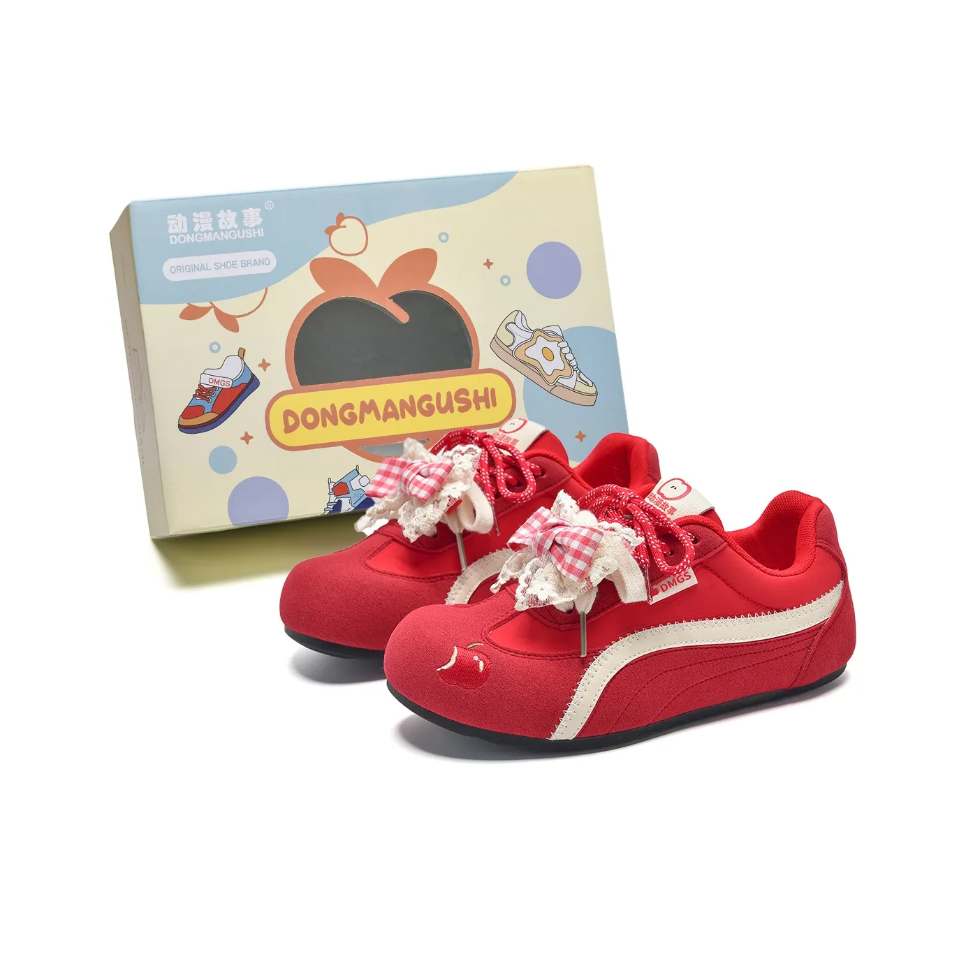 Anime Story Дышащий Низкий Топ Повседневная Обувь Женская