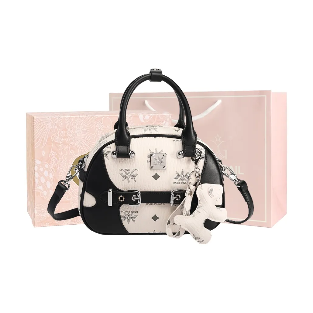 MISS GAIL Синтетическая кожа Сумка Женская BP Черный Белый BP Розовый