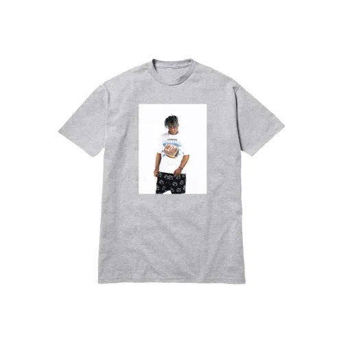 Juice Wrld Серый Мужская Рубашка