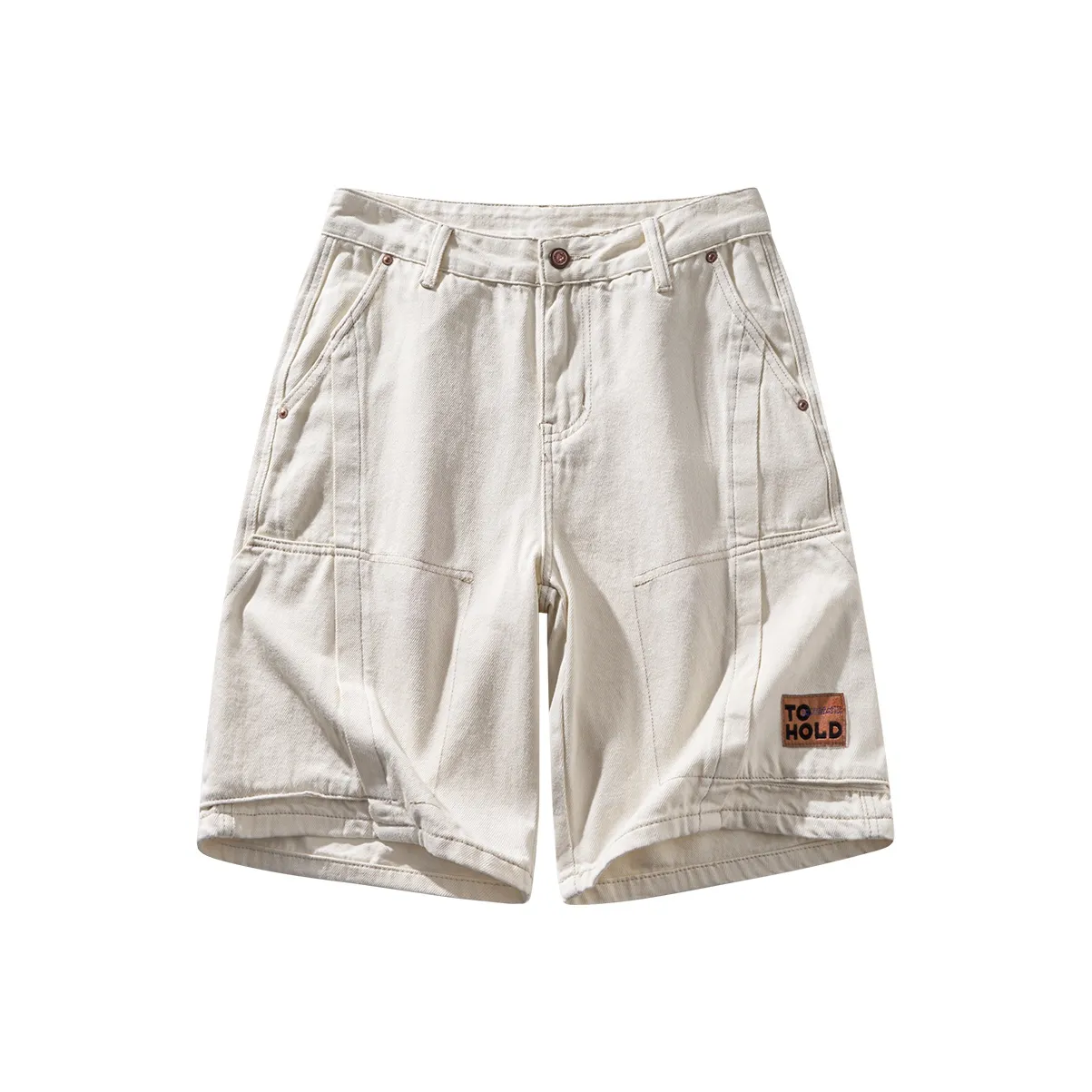 HZWH Белый Мужской Карго Шорты