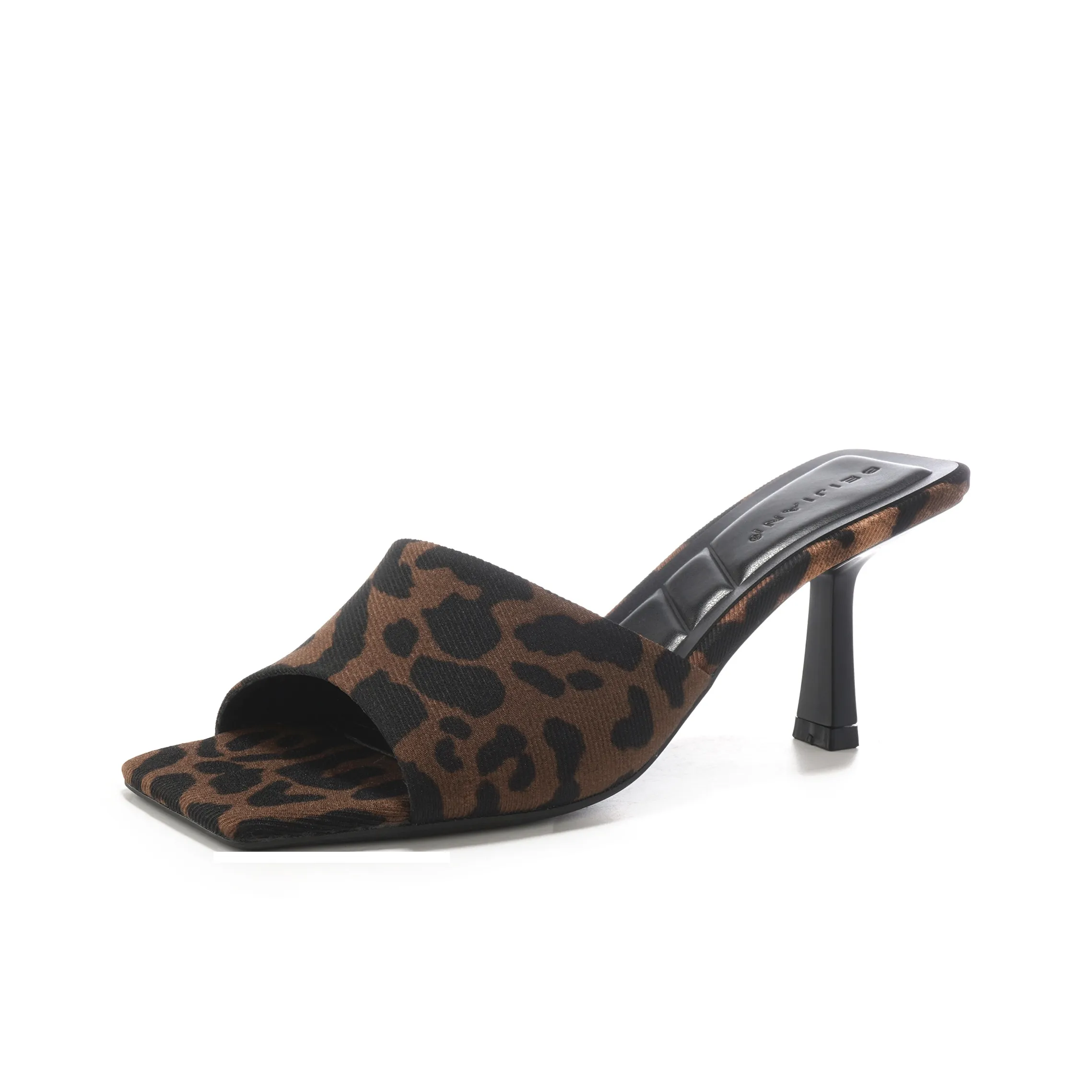 Beijiani Аbrasion Resistant Слипоны Женские с Леопардовым принтом